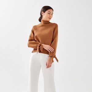 Valkie Turtleneck Puff Sleeve Jumper